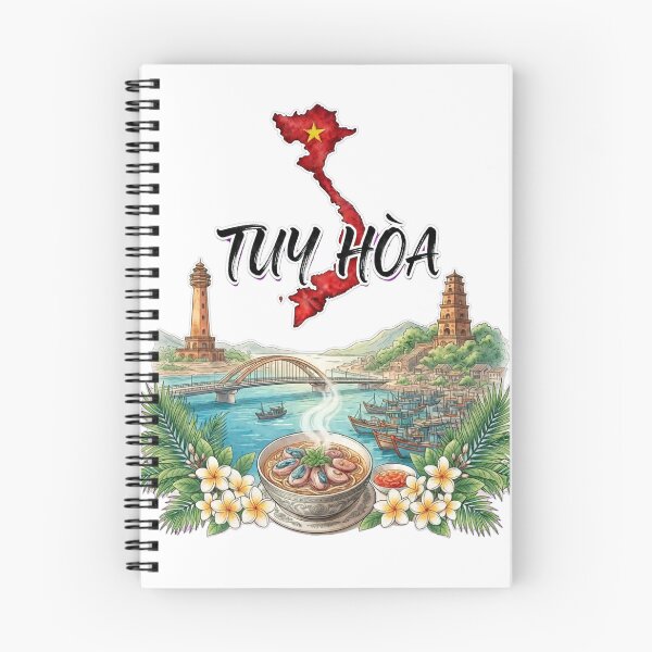 Item preview, Tuy Hoa Vietnam Coastal City Bridge Lighthouse Local Food designed and sold by Danh Style.