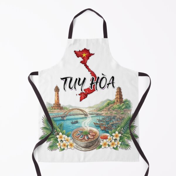 Item preview, Tuy Hoa Vietnam Coastal City Bridge Lighthouse Local Food designed and sold by Danh Style.