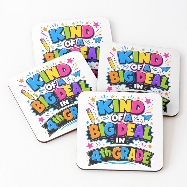 Item preview, Kind of a Big Deal in 4th Grade Funny Back to School designed and sold by ZIGLWORKS.