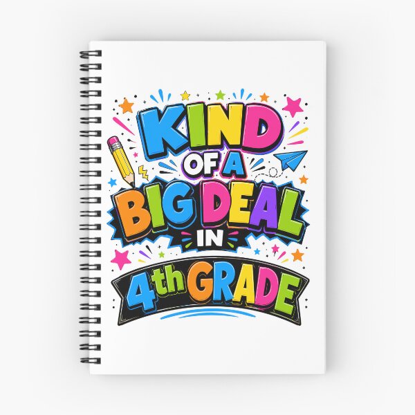 Item preview, Kind of a Big Deal in 4th Grade Funny Back to School designed and sold by ZIGLWORKS.