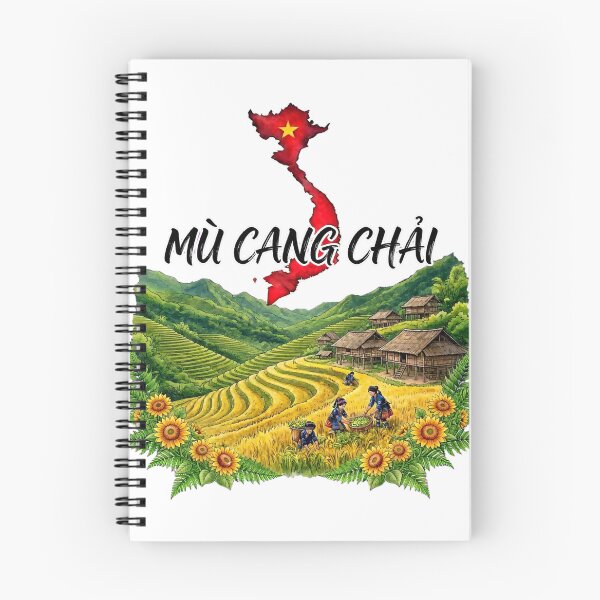 Item preview, Mu Cang Chai Vietnam Rice Terraces Mountain designed and sold by Danh Style.