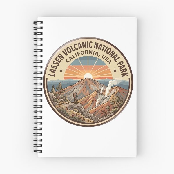 Item preview, Lassen Volcanic National Park California Steam Vents Mountain designed and sold by LittleArij.