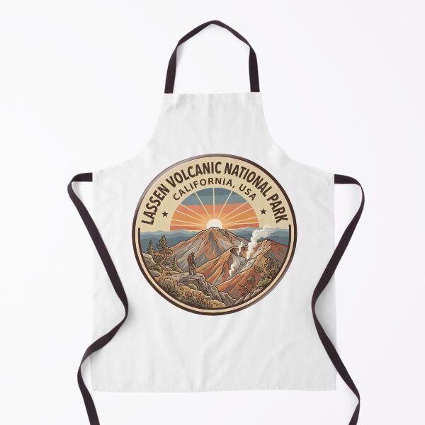 Item preview, Lassen Volcanic National Park California Steam Vents Mountain designed and sold by LittleArij.