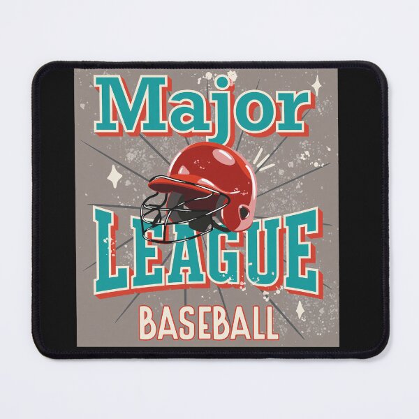 Item preview, Retro Major League Baseball Batting Helmet Art designed and sold by PickleballWeart.