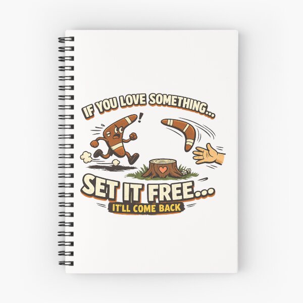 Item preview, If You Love Something Set It Free - Boomerang Funny Quote designed and sold by SidTastic .