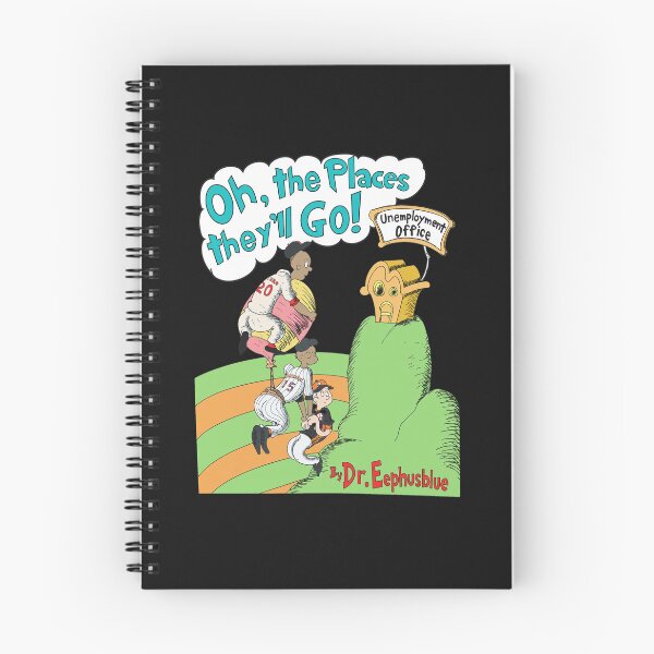 Item preview, Oh the Places They Will Go Baseball Satire designed and sold by PickleballWeart.