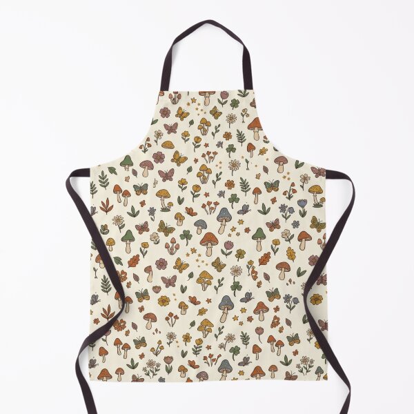 Item preview, Whimsical Mushroom Cottagecore Woodland Botanical Pattern designed and sold by FashioonTrends.