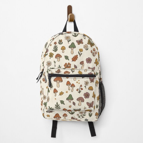 Item preview, Whimsical Mushroom Cottagecore Woodland Botanical Pattern designed and sold by FashioonTrends.
