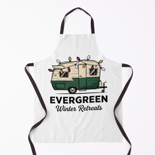 Item preview, Evergreen Winter Retreats Shirt, Retro Camper Christmas Tee, Vintage Camping Graphic Shirt, Hiking Holiday Gift for Women designed and sold by Blebaylem.
