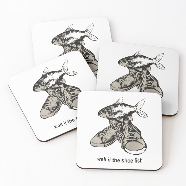 Item preview, Well If the Shoe Fish – Funny Surreal Fish Pun Retro Weird core  designed and sold by Gbriel3.