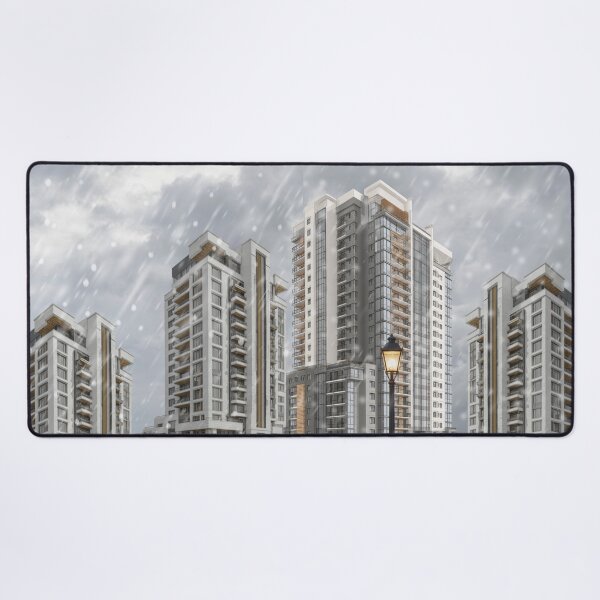 Item preview, Snowfall city designed and sold by Zestypickles.