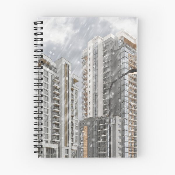 Item preview, Snowfall city designed and sold by Zestypickles.