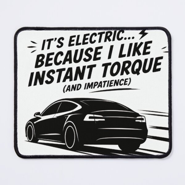 Item preview, EV Motivational Quote designed and sold by ChargedShapes.