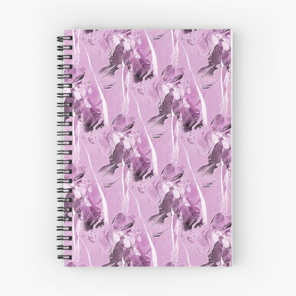 Item preview, Painterly Abstract Flowers on Pastel Pink designed and sold by Artistestella.
