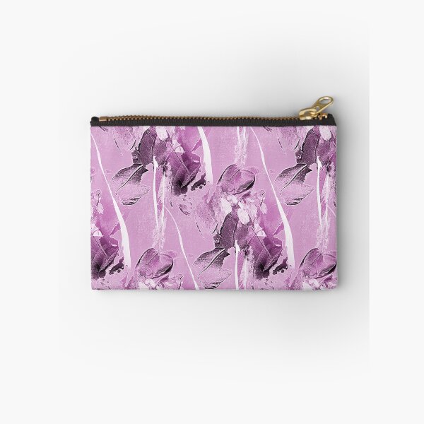 Item preview, Painterly Abstract Flowers on Pastel Pink designed and sold by Artistestella.