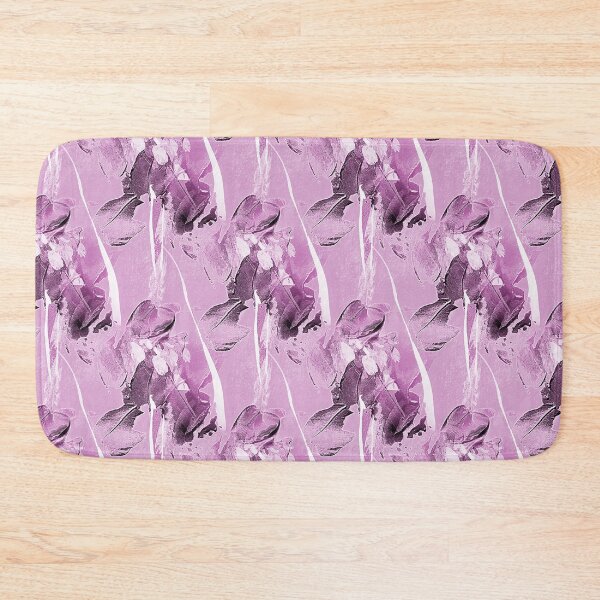 Item preview, Painterly Abstract Flowers on Pastel Pink designed and sold by Artistestella.