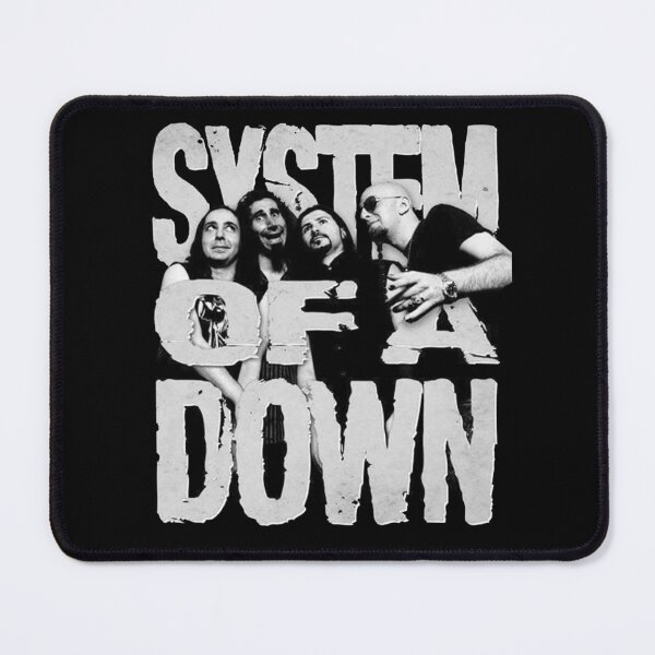 Item preview, System Of A Down Band Photo Distressed Typography designed and sold by Henri5Lindgren.
