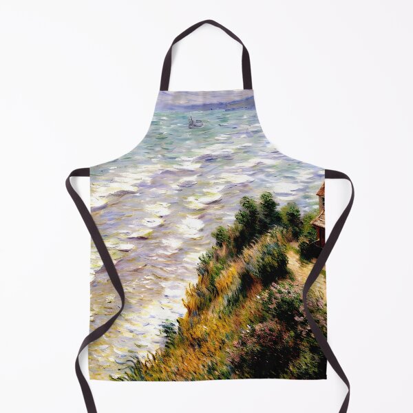 Item preview, Rising Tide at Pourville: A Dynamic Impressionist Seascape designed and sold by artdesignsnow.