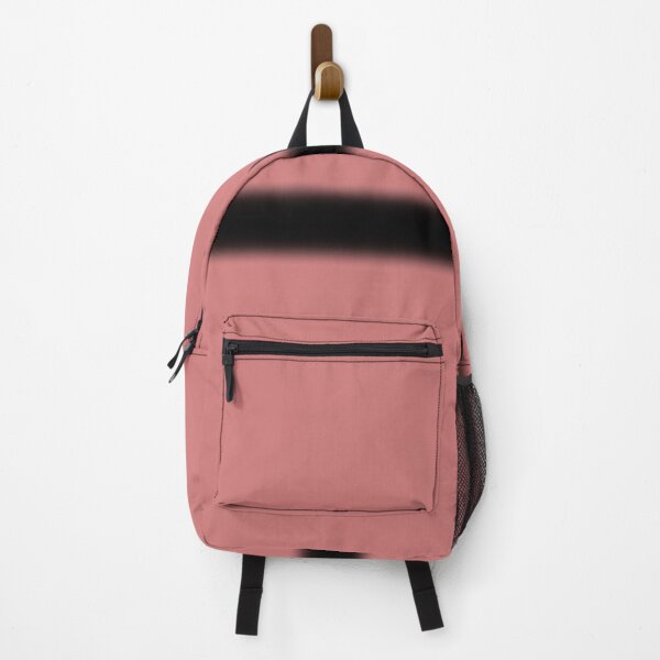 Item preview, Minimalist Dusty Rose with Bold Black Horizon Stripe designed and sold by pluielegere.