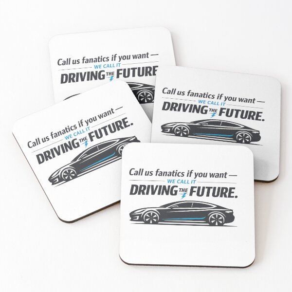 Item preview, Electric Car Silhouette Motivational Quote designed and sold by ChargedShapes.