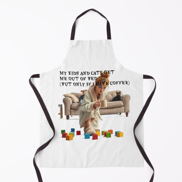 Item preview, Kids Cats Coffee - Funny Mom T-Shirt designed and sold by MancanoCo.
