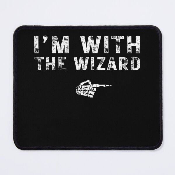 Item preview, I'm With The WIZARD Matching Couple Halloween designed and sold by mdmahabubur.
