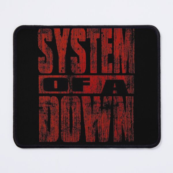 Item preview, System Of A Down Bold Red Texture Typography designed and sold by Henri5Lindgren.