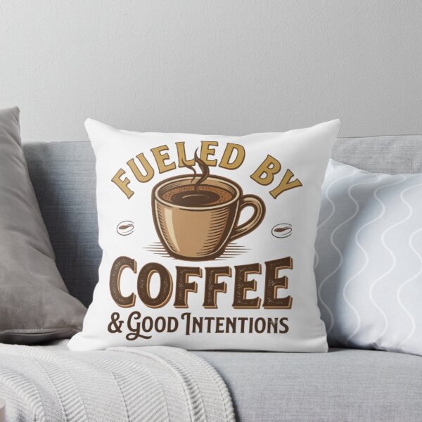 Item preview, Fueled by Coffee & Good Intentions – Vintage Coffee Design designed and sold by Salma.Store.