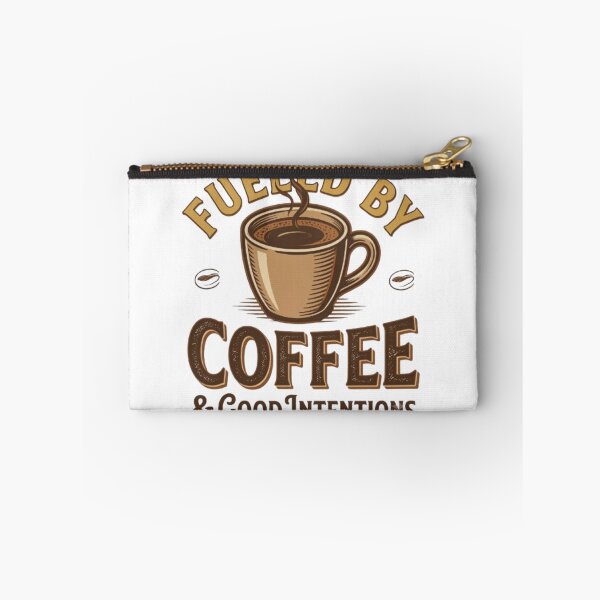 Item preview, Fueled by Coffee & Good Intentions – Vintage Coffee Design designed and sold by Salma.Store.