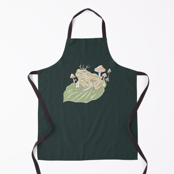 Item preview, Frog Mystic Cottagecore Mushrooms Botanical Goblincore  designed and sold by LeshanArt.