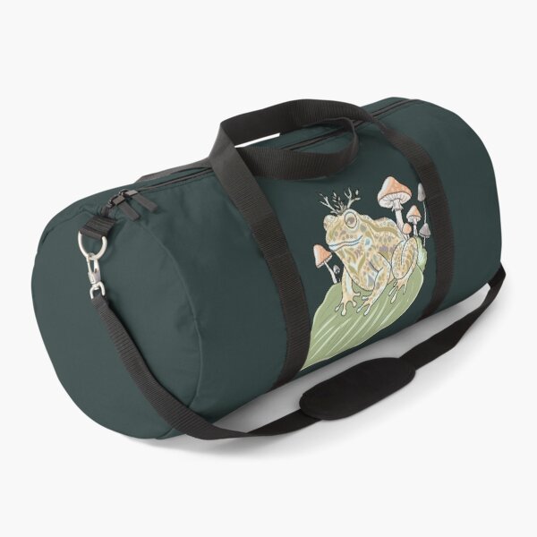 Item preview, Frog Mystic Cottagecore Mushrooms Botanical Goblincore  designed and sold by LeshanArt.
