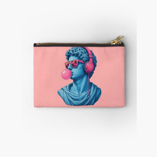 Item preview, Funny Classical Statue With Headphones Bubble Gum Retro  designed and sold by anemiche.