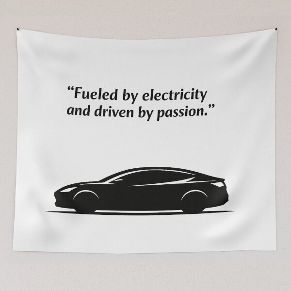 Item preview, EV Silhouette Motivational Quote designed and sold by ChargedShapes.