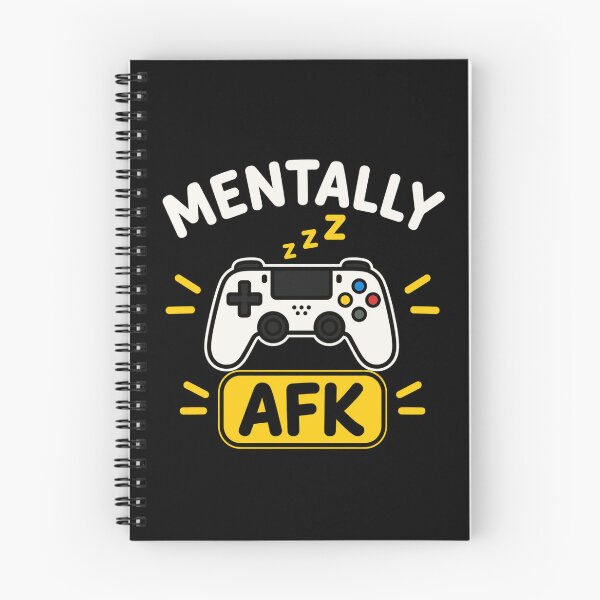 Item preview, Mentally AFK Funny Gaming Meme designed and sold by JalwaWear.