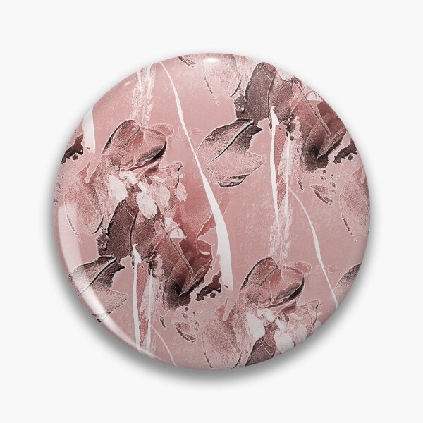 Item preview, Painterly Abstract Flowers on Pastel Peach designed and sold by Artistestella.