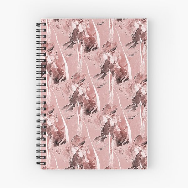 Item preview, Painterly Abstract Flowers on Pastel Peach designed and sold by Artistestella.