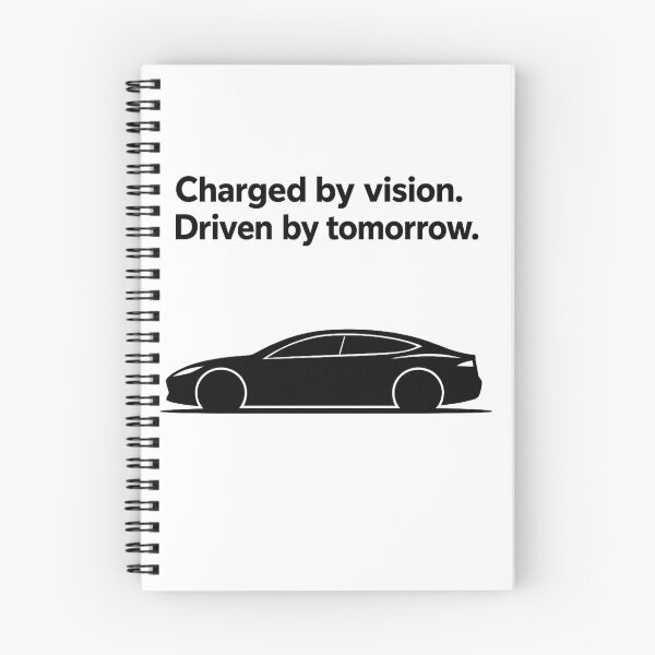 Artikelvorschau, Motivierendes Zitat zur Silhouette eines Elektroautos entworfen und verkauft von ChargedShapes.