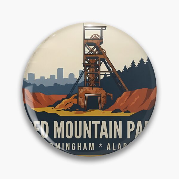 Item preview, Red Mountain Park Birmingham Alabama designed and sold by DetourDgn.