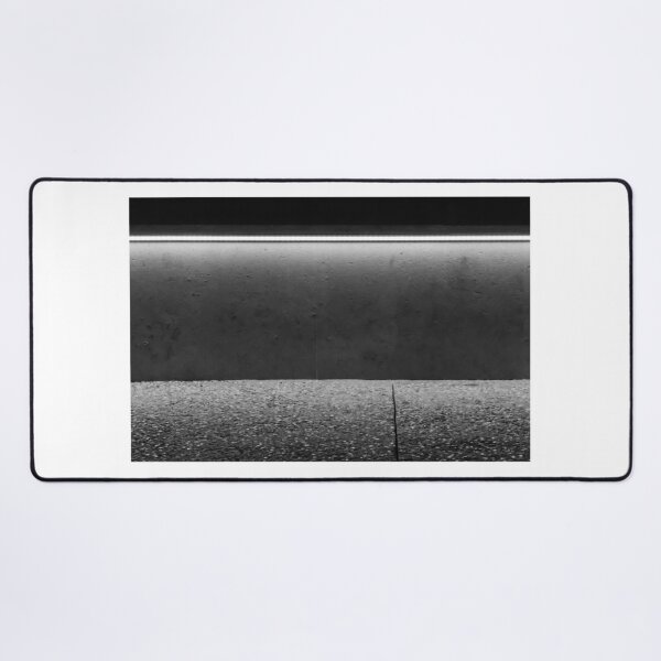 Item preview, Minimalist Black And White Industrial Concrete Wall With Linear Light And Textured Floor designed and sold by Nmallia.