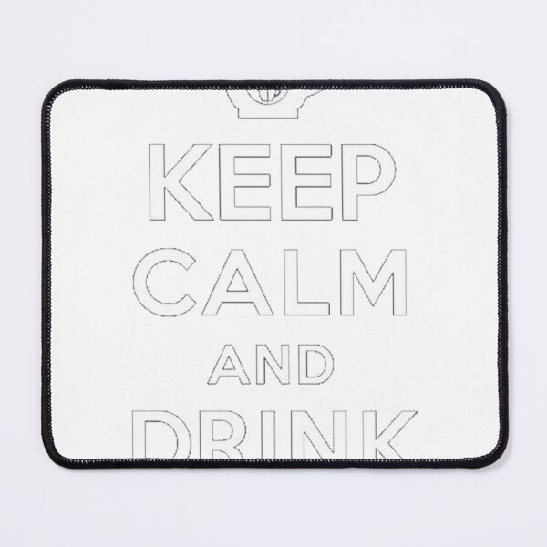 Item preview, Keep Calm And Drink Cocoa designed and sold by ankhangdesigner.