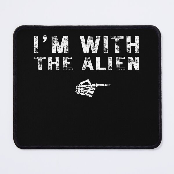 Item preview, I'm With The ALIEN Matching Couple Halloween designed and sold by mdmahabubur.