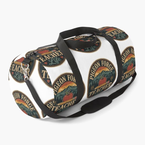 Item preview, Pigeon Forge Teacher Life Vintage Badge | Tennessee Teacher Retro Smoky Mountains designed and sold by Globalcitytees.