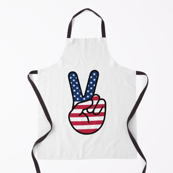 Item preview, American Flag Peace Sign Patriotic 4th of July USA Pride designed and sold by raedattia.