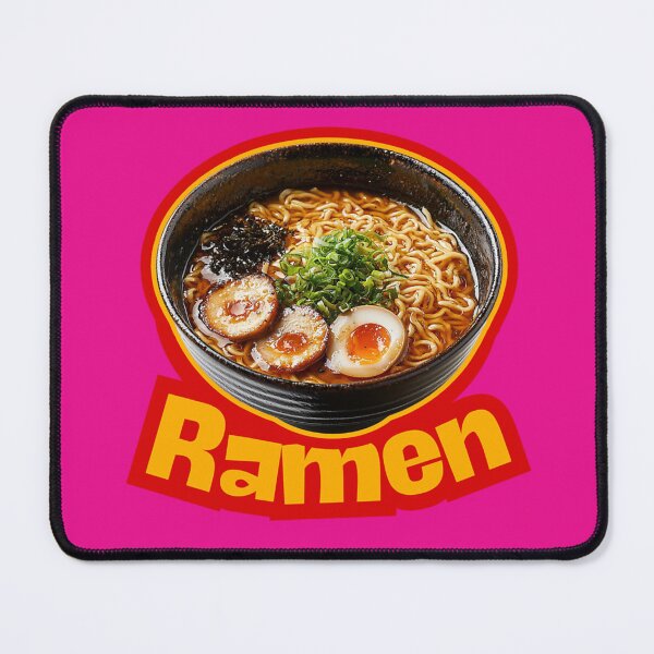 Item preview, Midnight Ramen BowlSteaming hot ramen with a soft-boiled egg because the fridge is otherwise empty. designed and sold by latenightcravin.