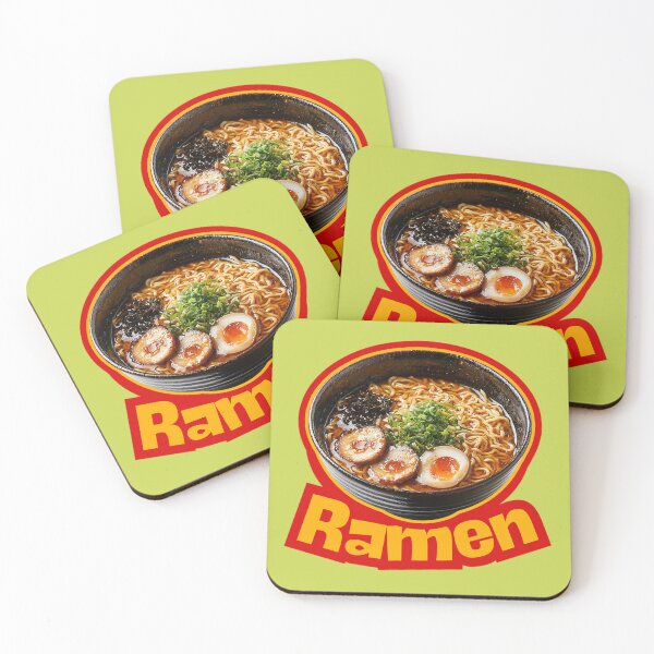 Item preview, Midnight Ramen BowlSteaming hot ramen with a soft-boiled egg because the fridge is otherwise empty. designed and sold by latenightcravin.