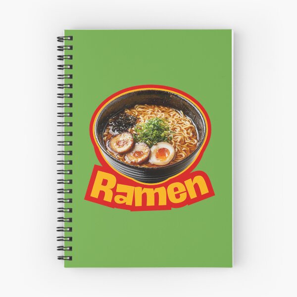 Item preview, Midnight Ramen BowlSteaming hot ramen with a soft-boiled egg because the fridge is otherwise empty. designed and sold by latenightcravin.