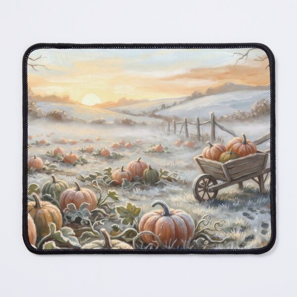 Item preview, First Frost on the Pumpkin Patch designed and sold by RedPeaStudio.