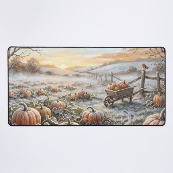 Item preview, First Frost on the Pumpkin Patch designed and sold by RedPeaStudio.