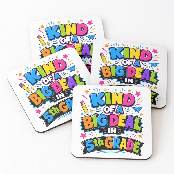 Item preview, Kind of a Big Deal in 5th Grade Funny Back to School designed and sold by ZIGLWORKS.