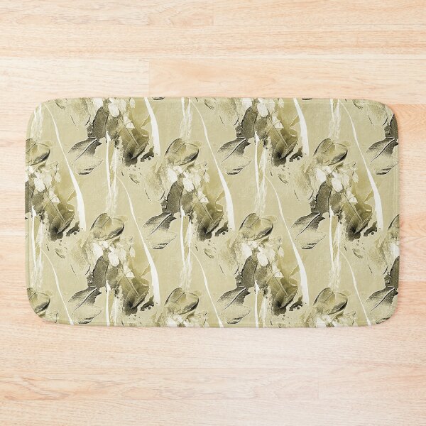 Item preview, Painterly Abstract Flowers on Pastel Beige designed and sold by Artistestella.